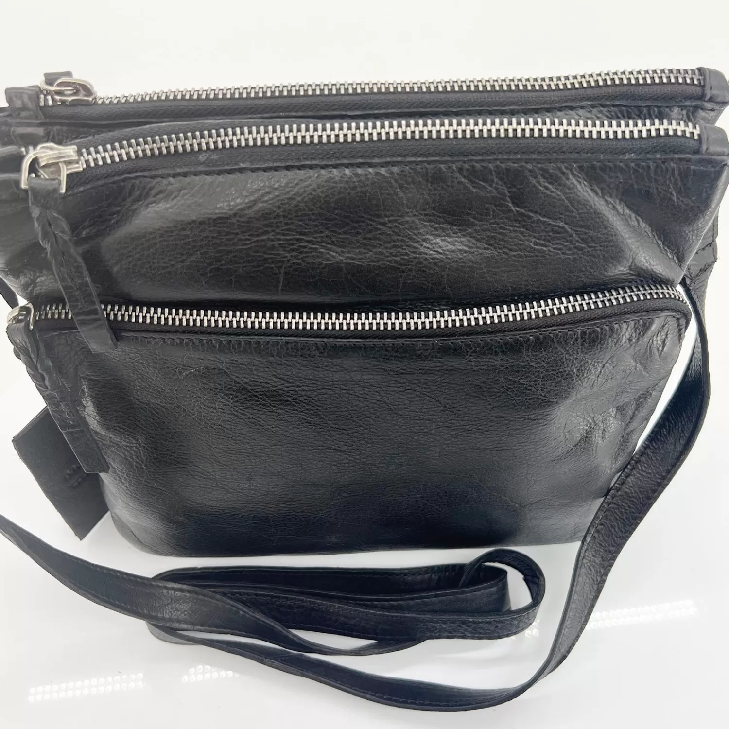 Modapelle Handbags*Leonie Leather Cross Bag - Black - ML23