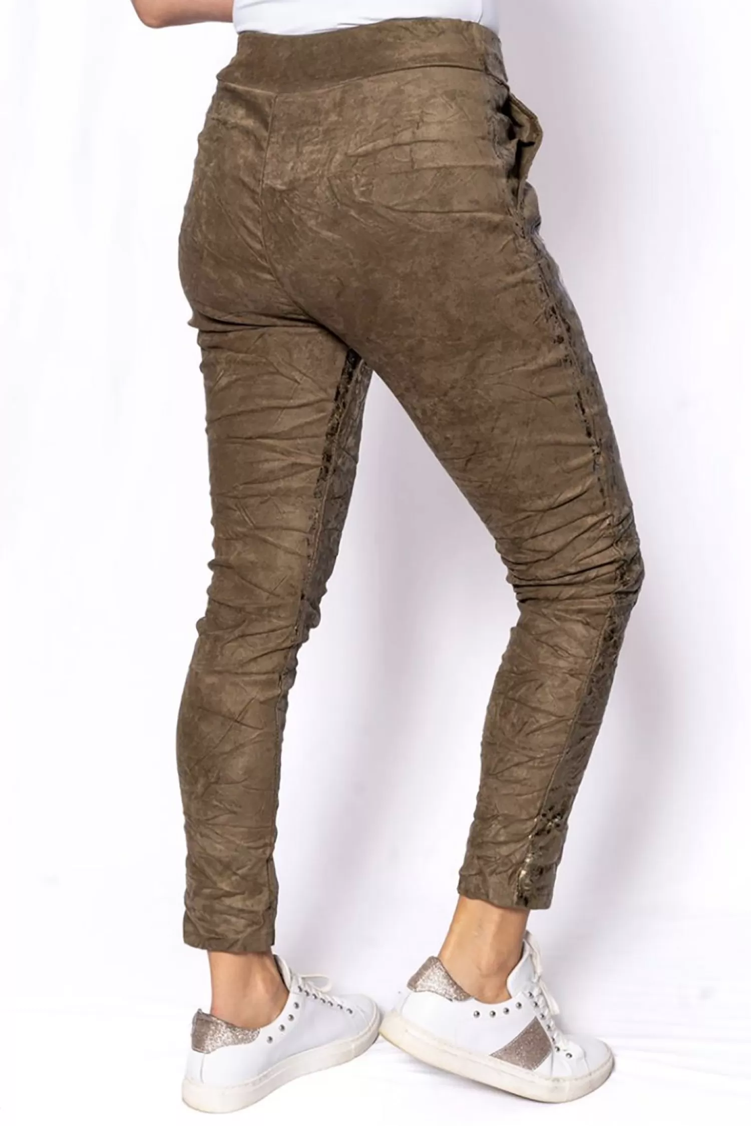 The Italian Closet Ladies Pants*Lumen Khaki Pant - TIC25