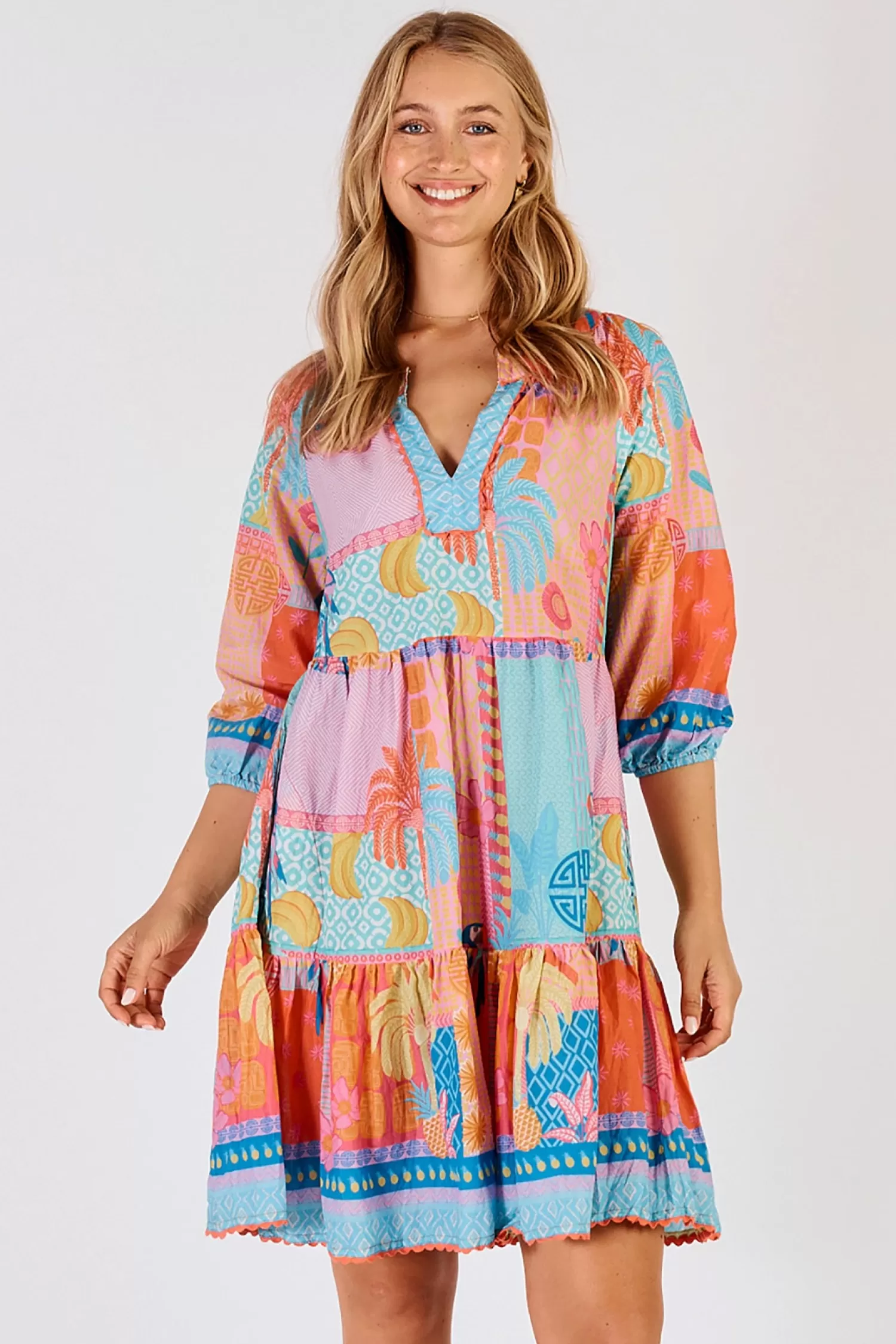 Lula Life Dresses*Luna Dress - Candy - LL10