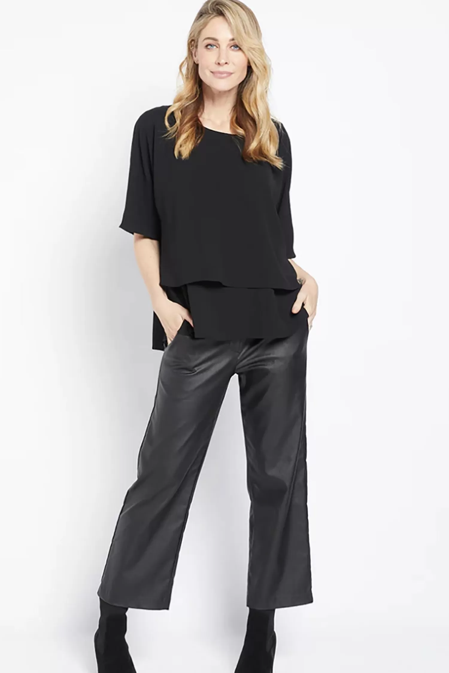 Philosophy Shirts & Tops*Marvel Layer Top - Black - PH16