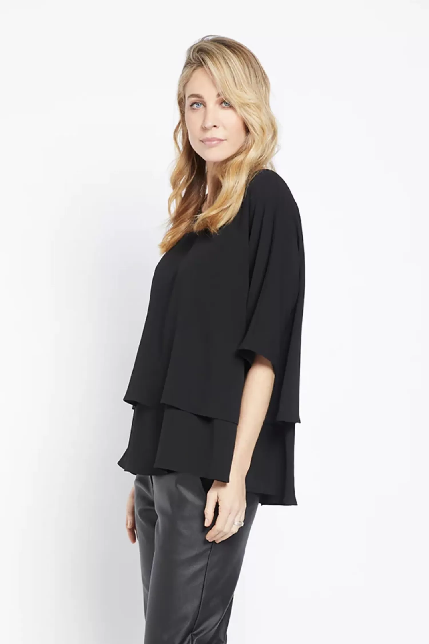 Philosophy Shirts & Tops*Marvel Layer Top - Black - PH16