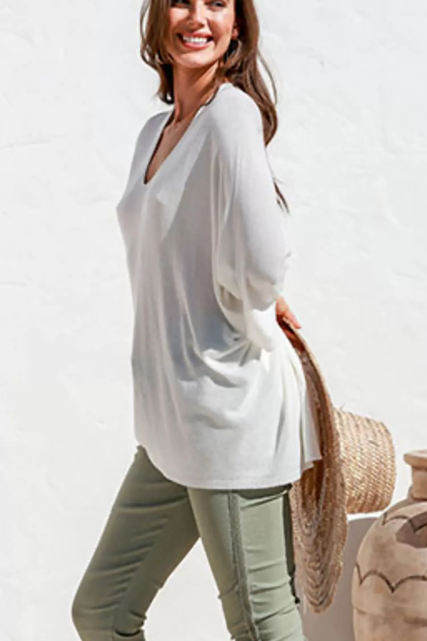 The Italian Cartel Ladies Pants*Meliore Pant - Sage - IC34