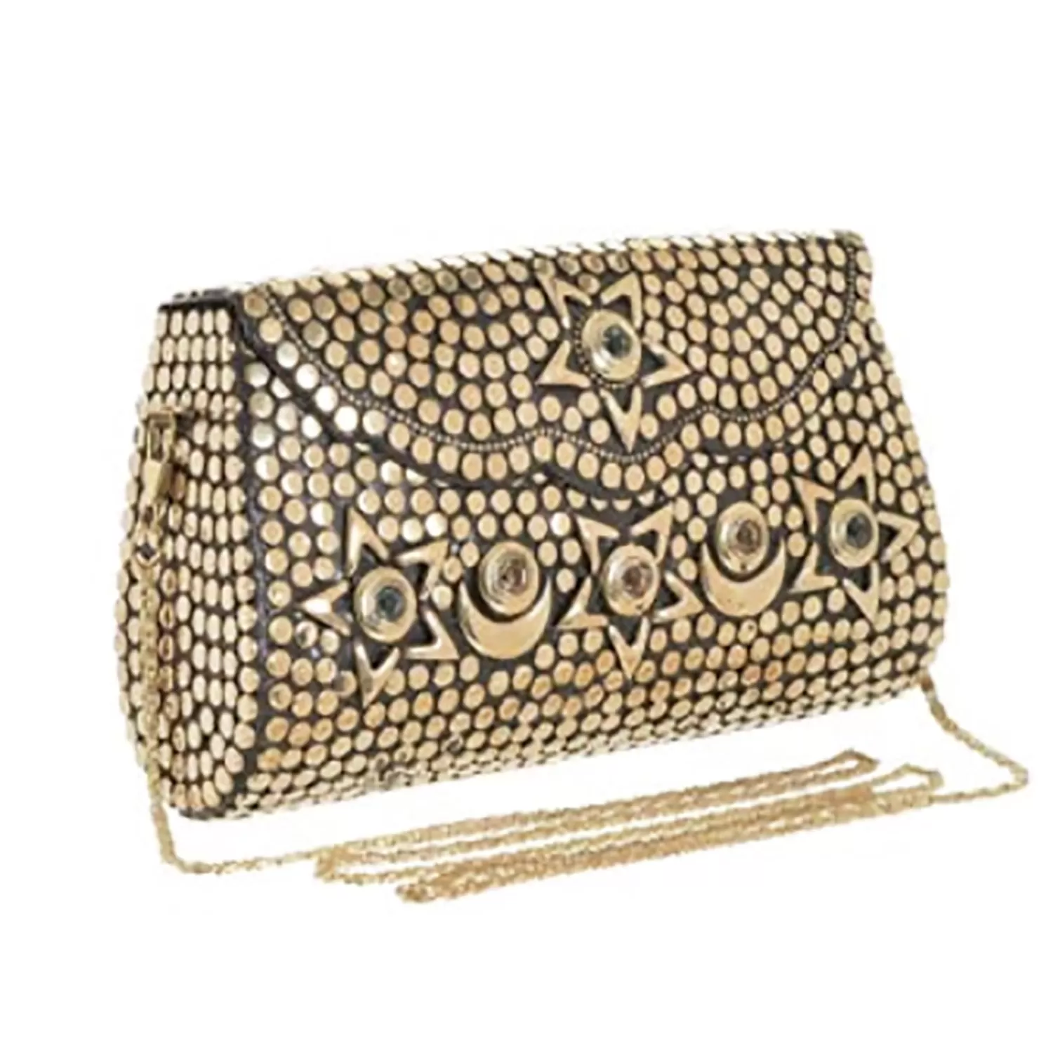 Ble Resort Collection Handbags*Metallic Mini Bag | Gold | BL1