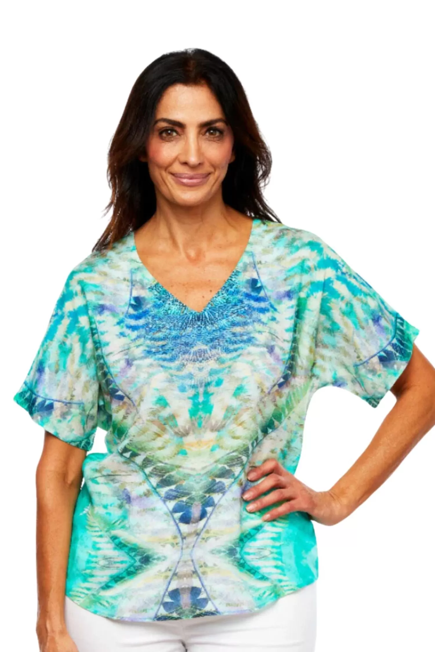 Claire Powell Shirts & Tops*Modal Top - Marine - CP2