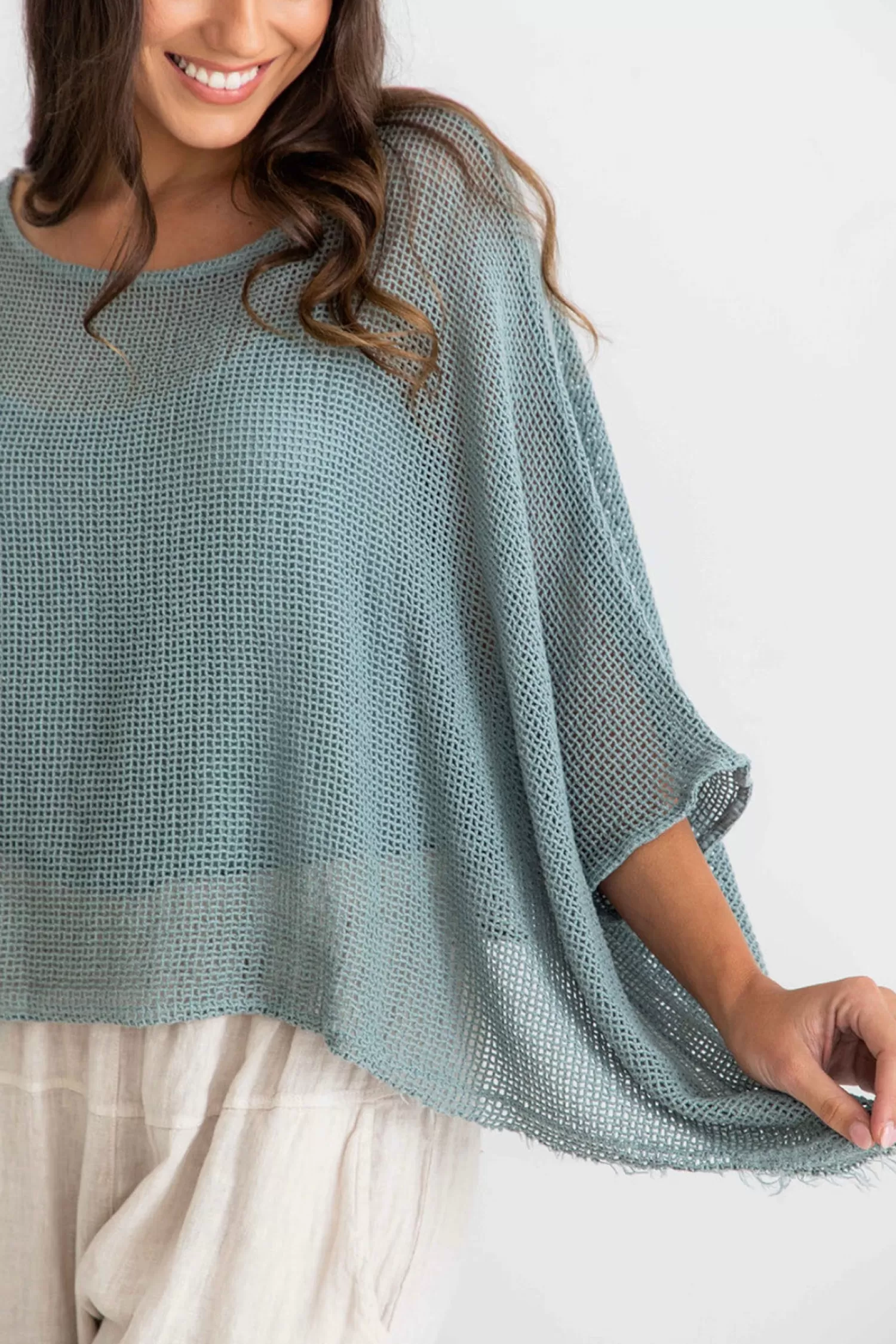 The Italian Cartel Shirts & Tops*Modena Top - Blue - IC29