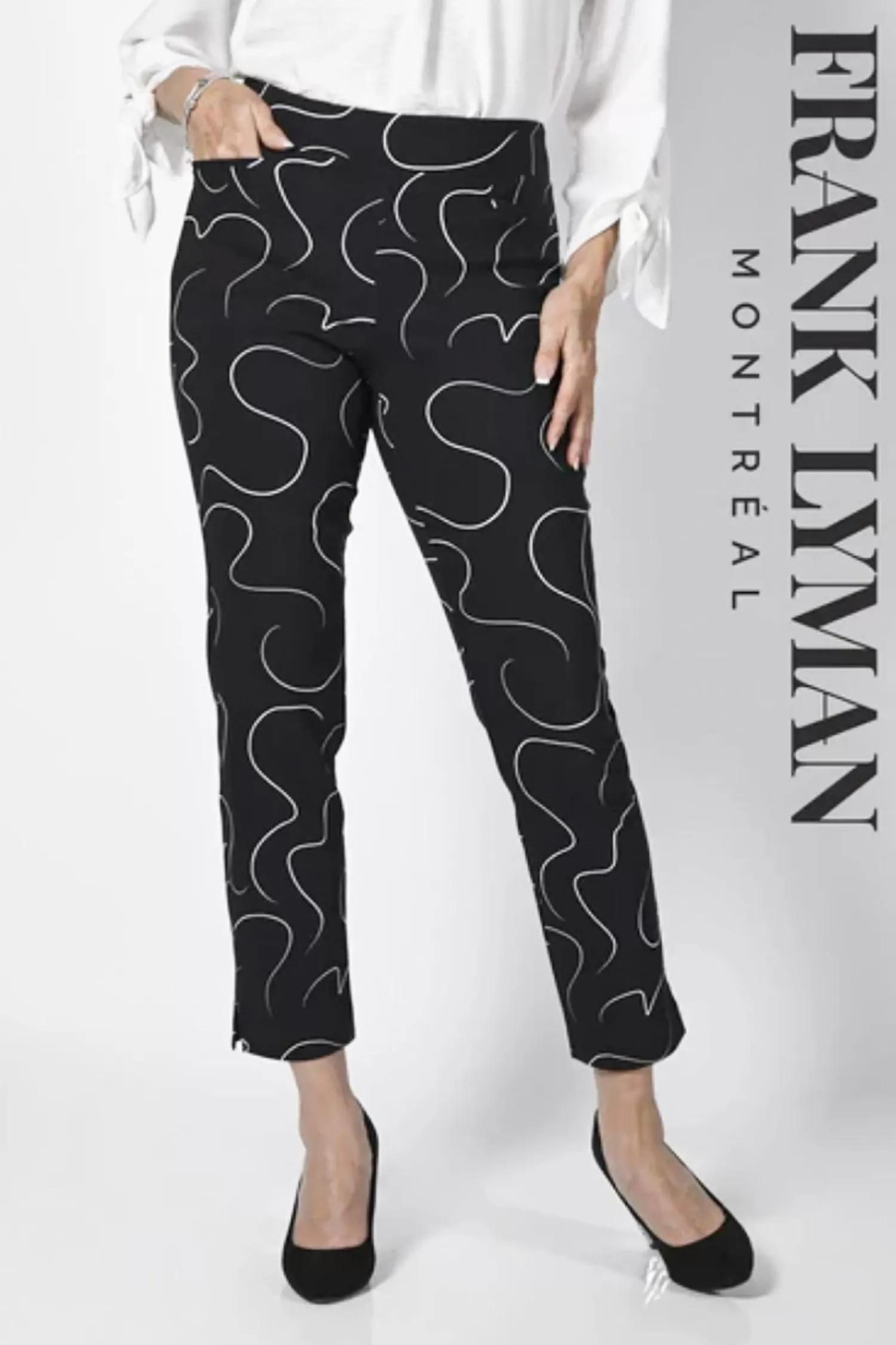 Frank Lyman Ladies Pants*Monique Pant | Black