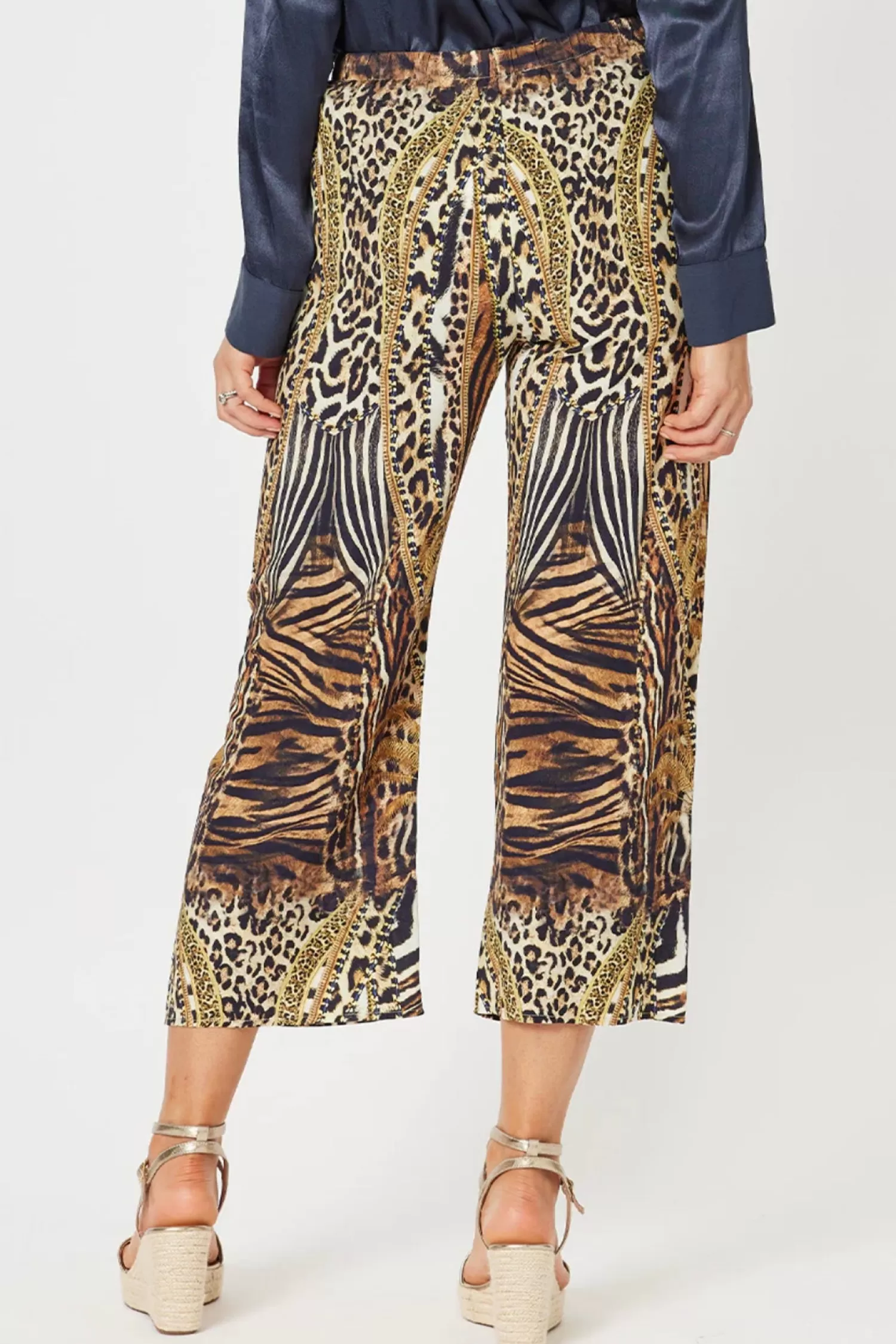 Hammock & Vine Ladies Pants*Morocco Print Pants - Animal - HV31