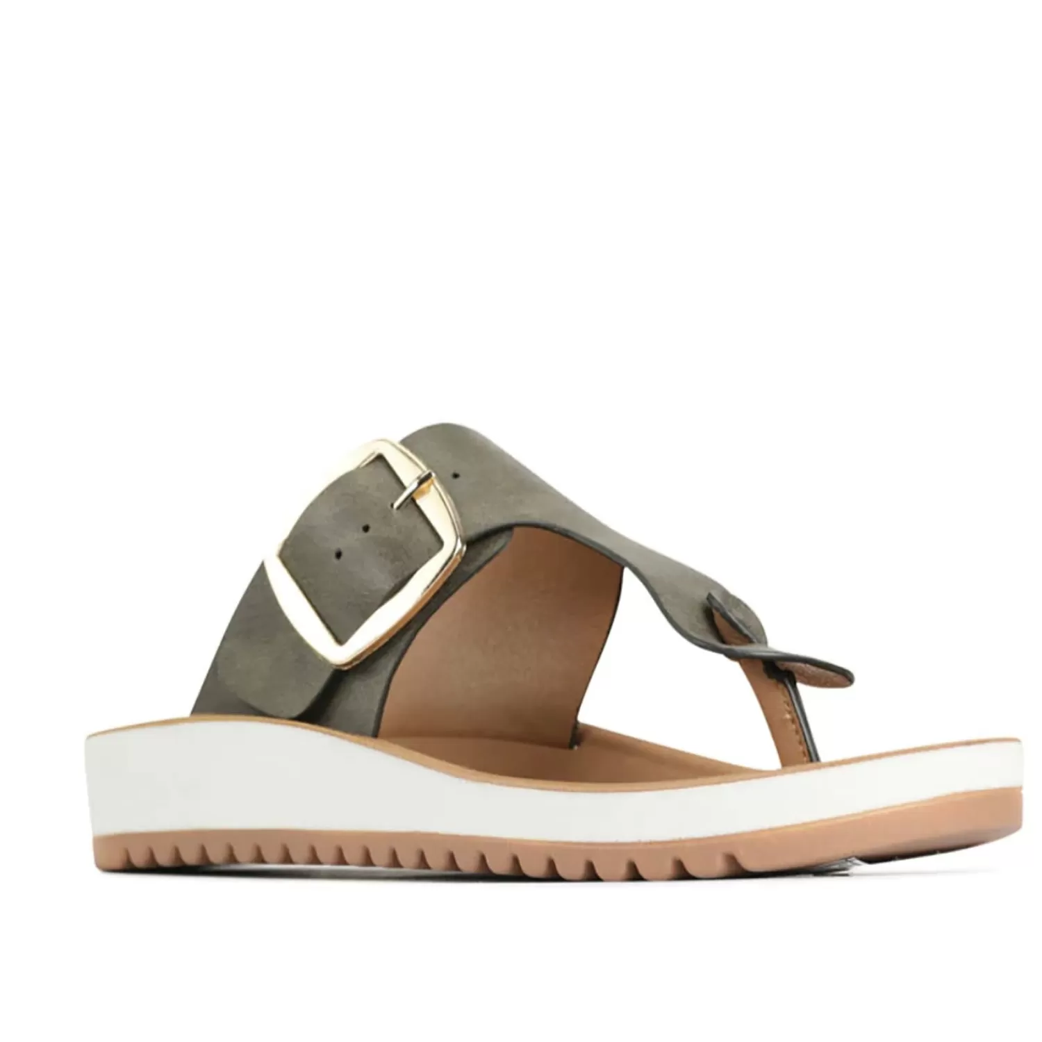 Los Cabos Sandals*Nada Slide - Khaki - LC6