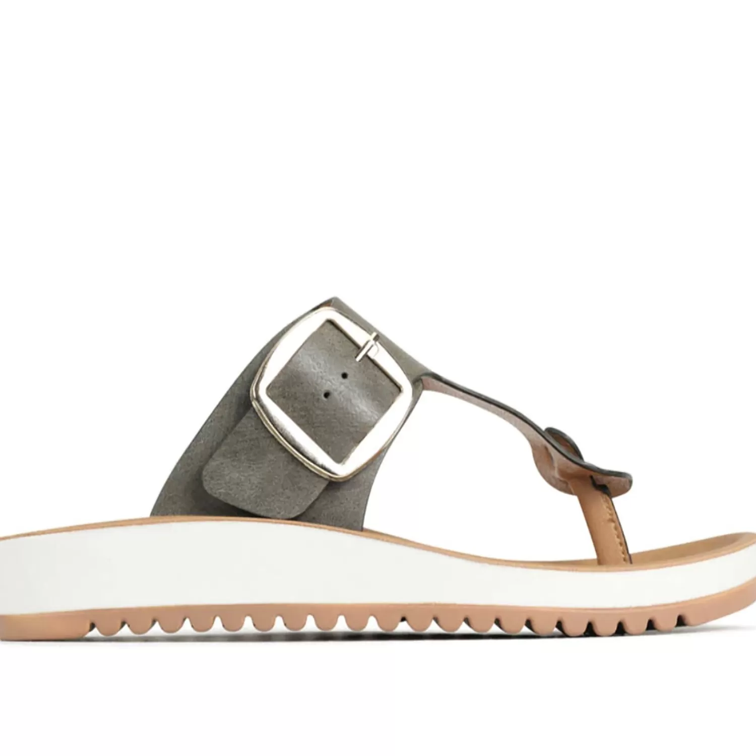 Los Cabos Sandals*Nada Slide - Khaki - LC6