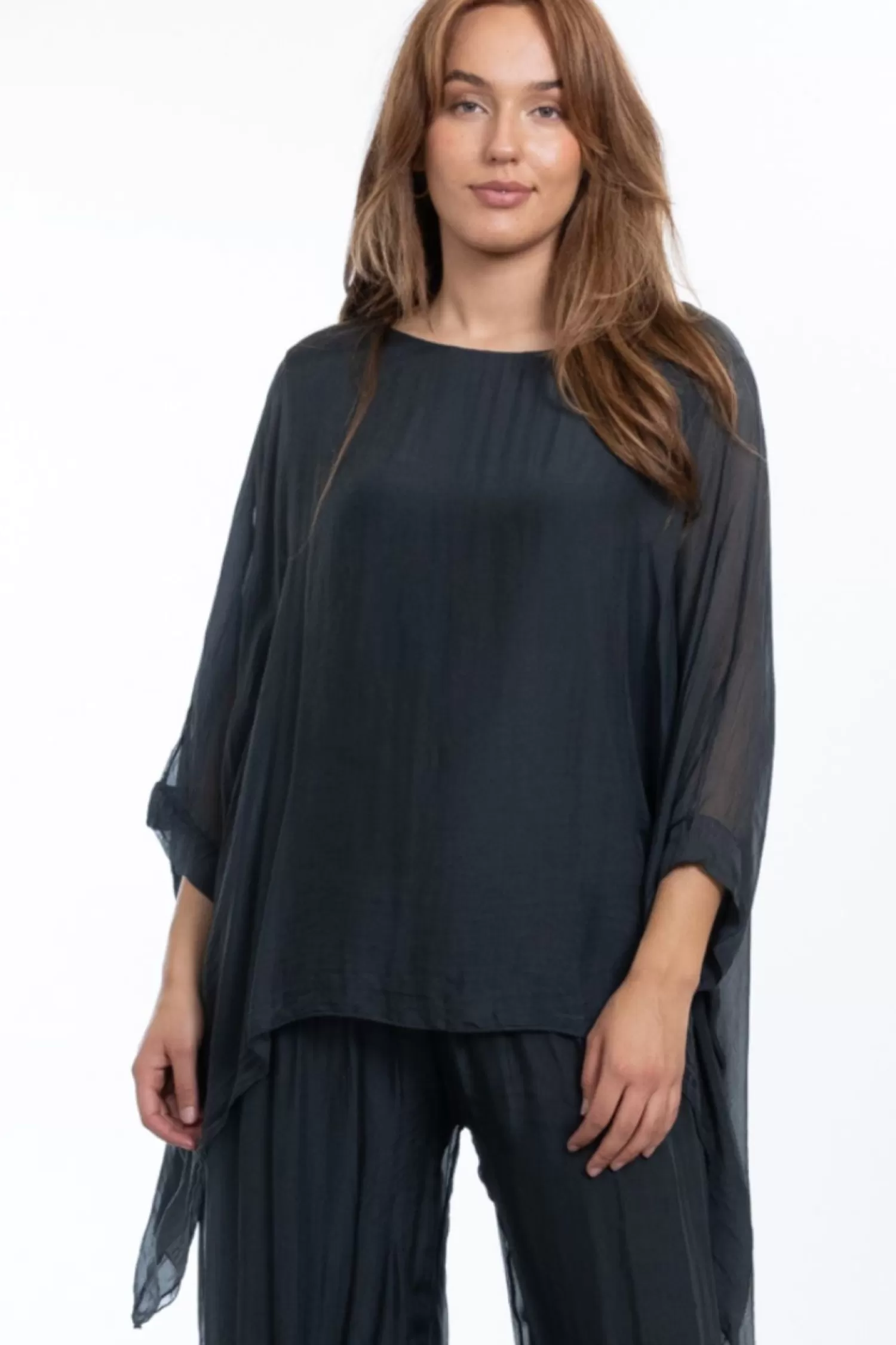The Italian Cartel Shirts & Tops*Oriana Top - Black - IC14