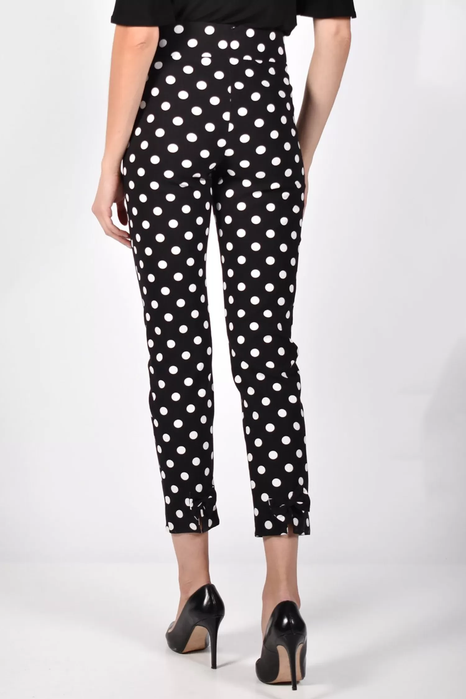 Frank Lyman Ladies Pants*Polka Dot Print Pants | FL8