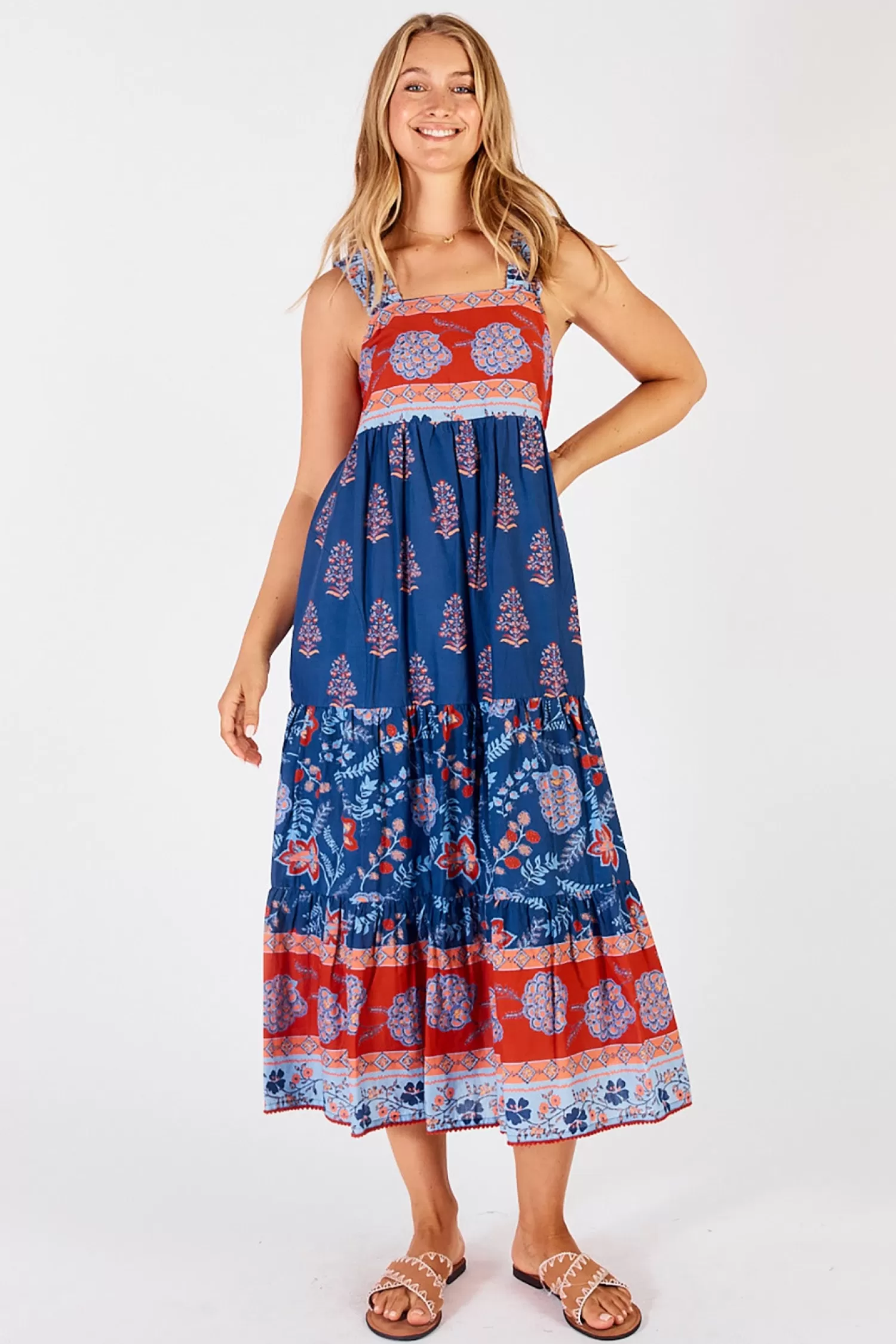 Lula Life Dresses*Raine Sundress - Navy - LL24