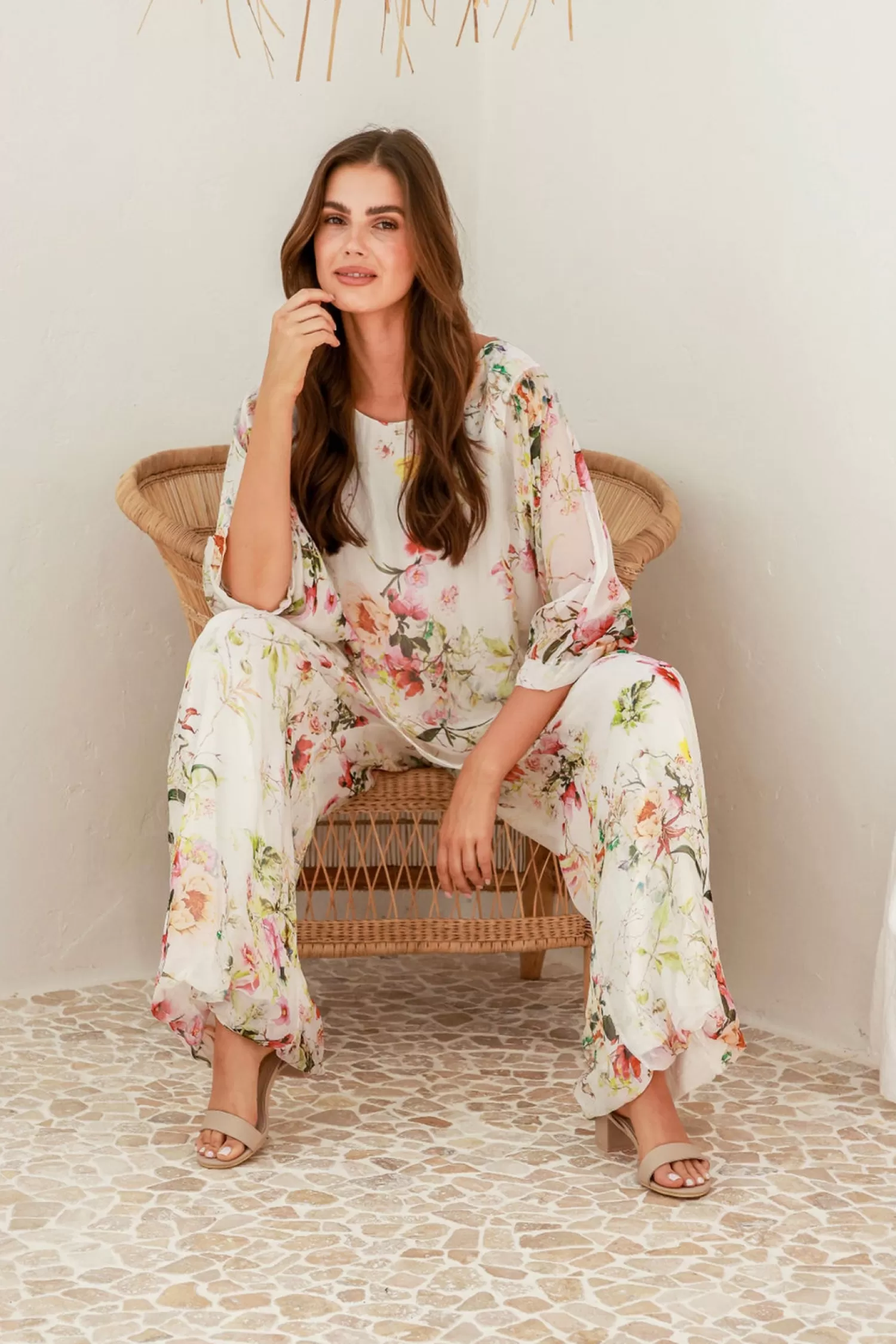 The Italian Cartel Shirts & Tops*Roma Top Floral - IC6