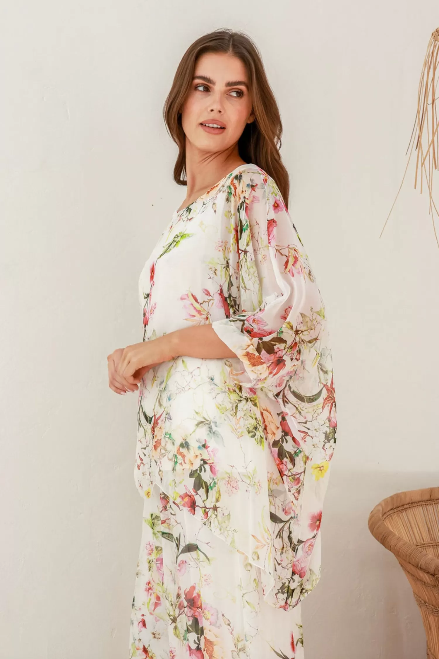 The Italian Cartel Shirts & Tops*Roma Top Floral - IC6