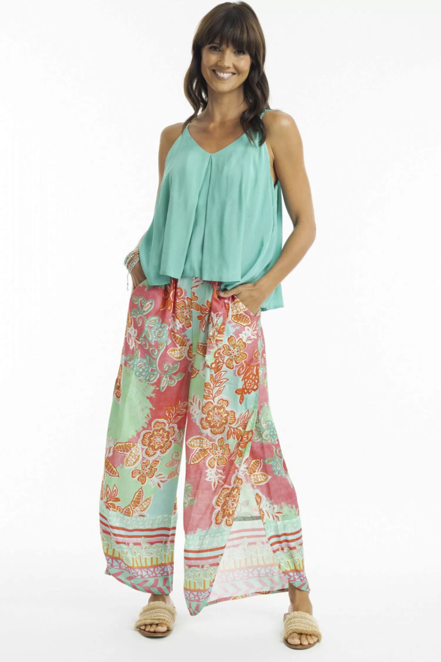 Escape by OQ Ladies Pants*Sarah Pant - Print - EP14