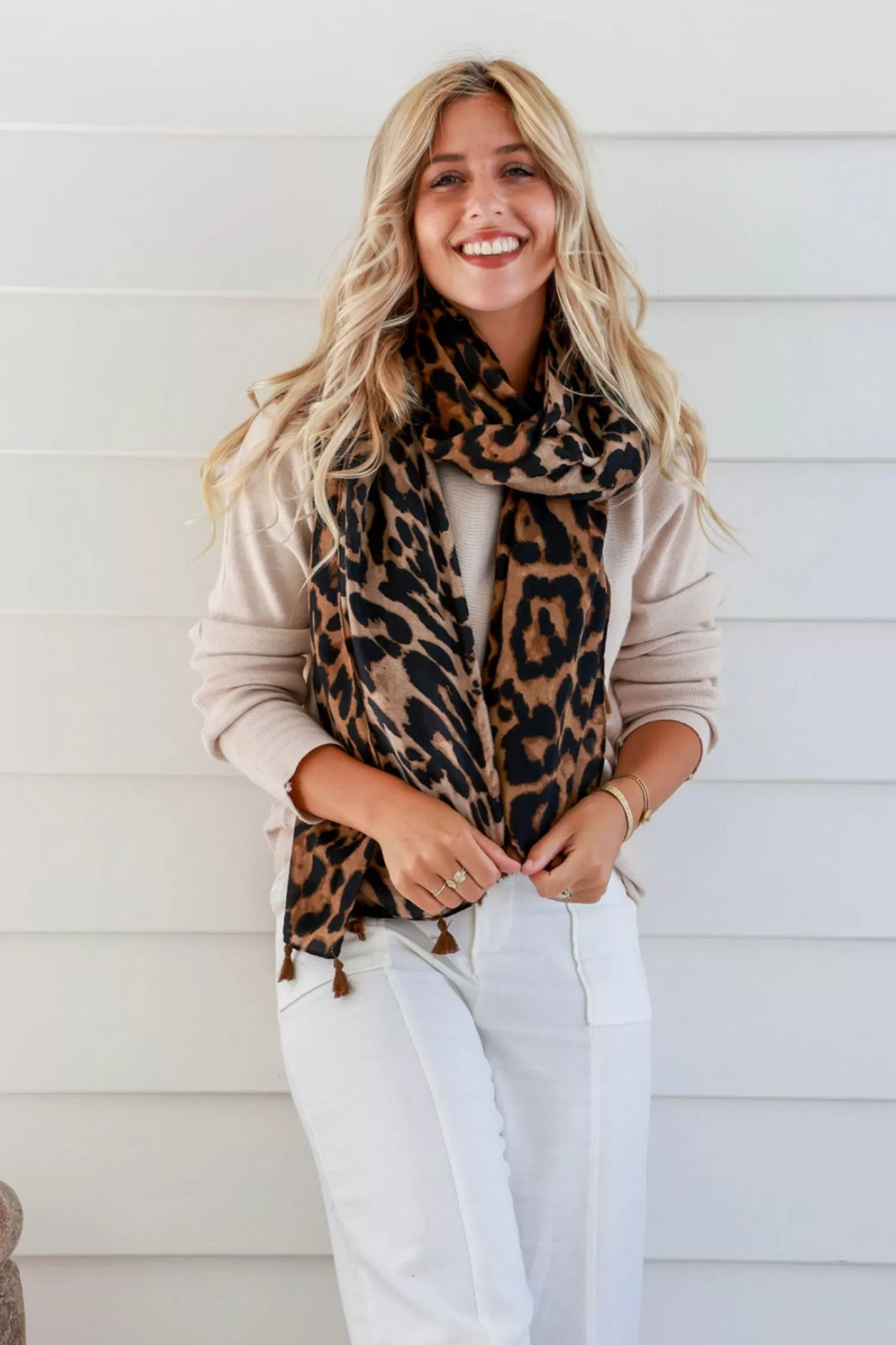 Free Spirit Scarves & Wraps*Savannah Scarf - Animal - FR10