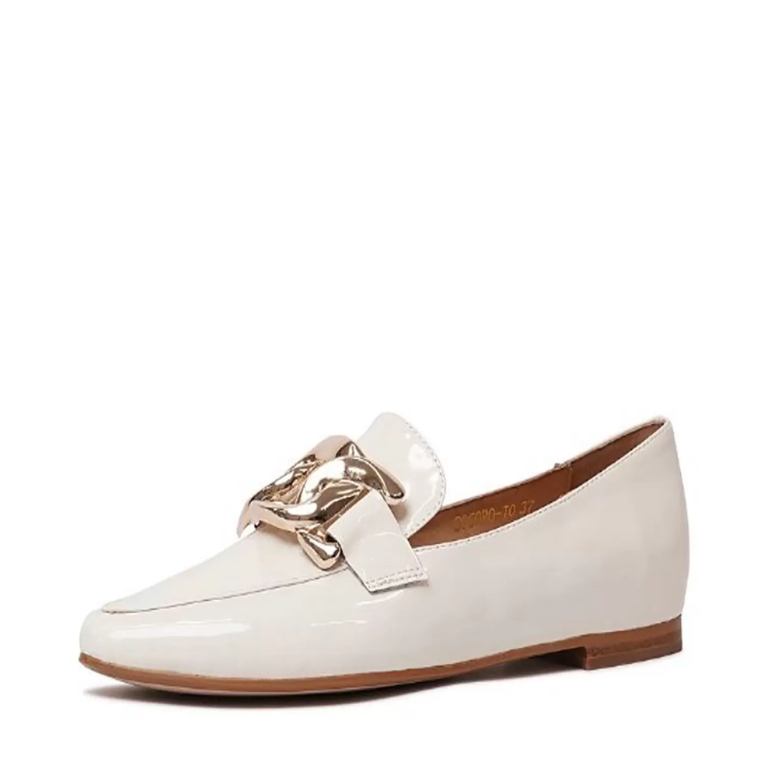Top End Shoes Flats*Socoro Loafer - Ivory - TE13