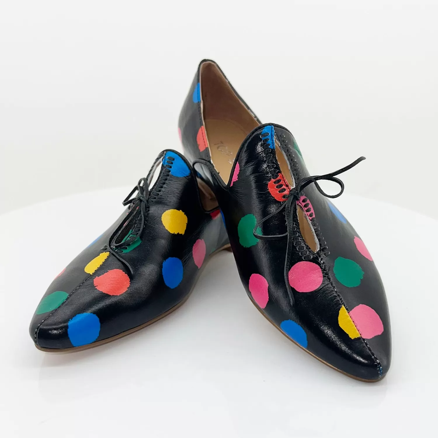 Top End Shoes Flats*Sommer Flats - Black Spot - TE12
