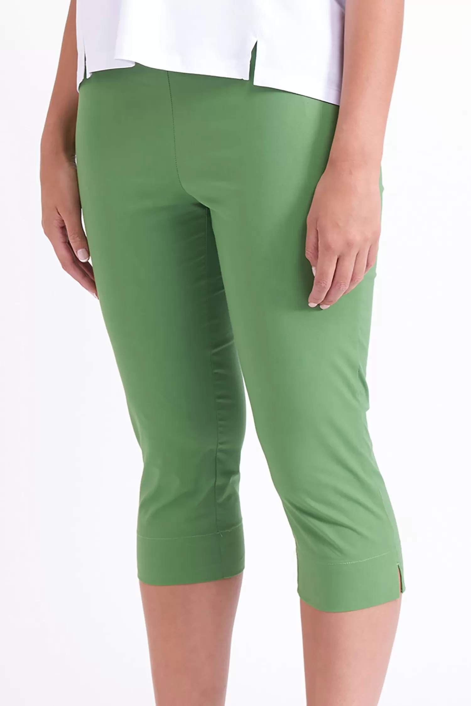 Foil Ladies Pants*Split Enz Pants - Apple - F23
