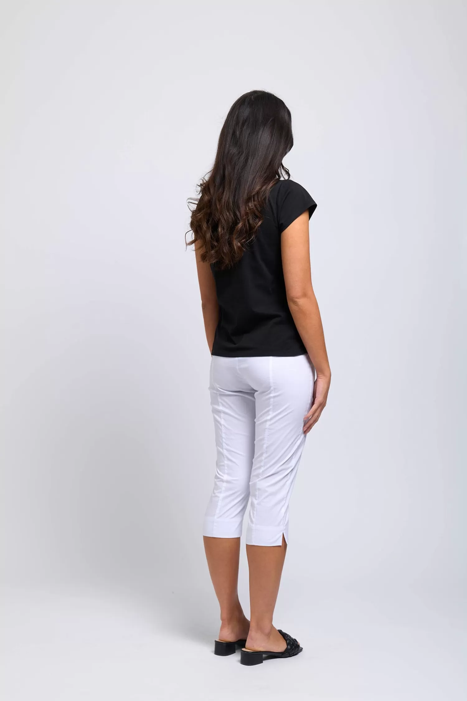 Foil Ladies Pants*Split Enz Pants - White - F23