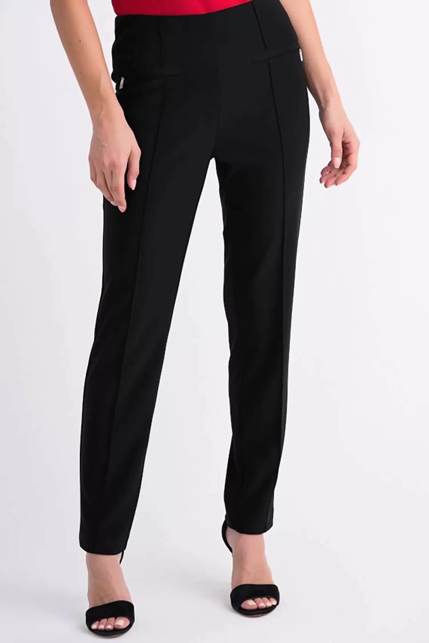 Joseph Ribkoff Ladies Pants*Straight Cut Pants - Black - JR10