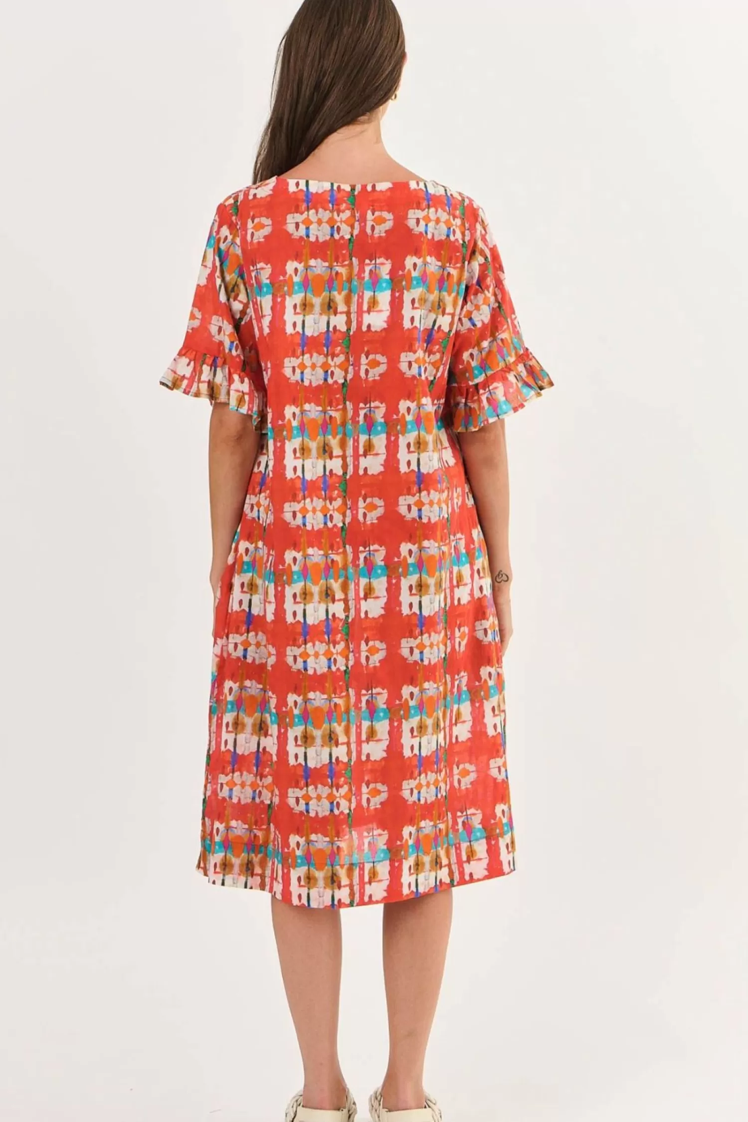 Namastai Dresses*Sunrise Cotton Dress - Tutti Frutti - N21