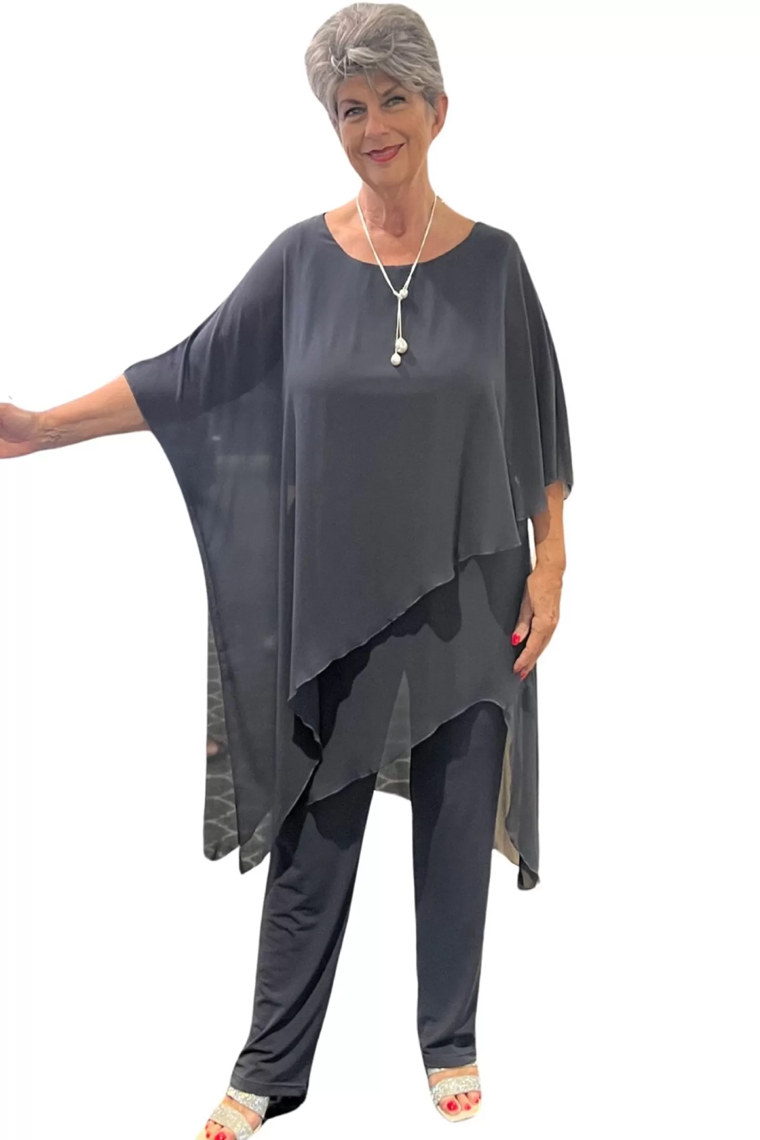 Sister sister Jumpsuits | Weddings & Events*Tilly Jumpsuit - Charcoal - SIS1