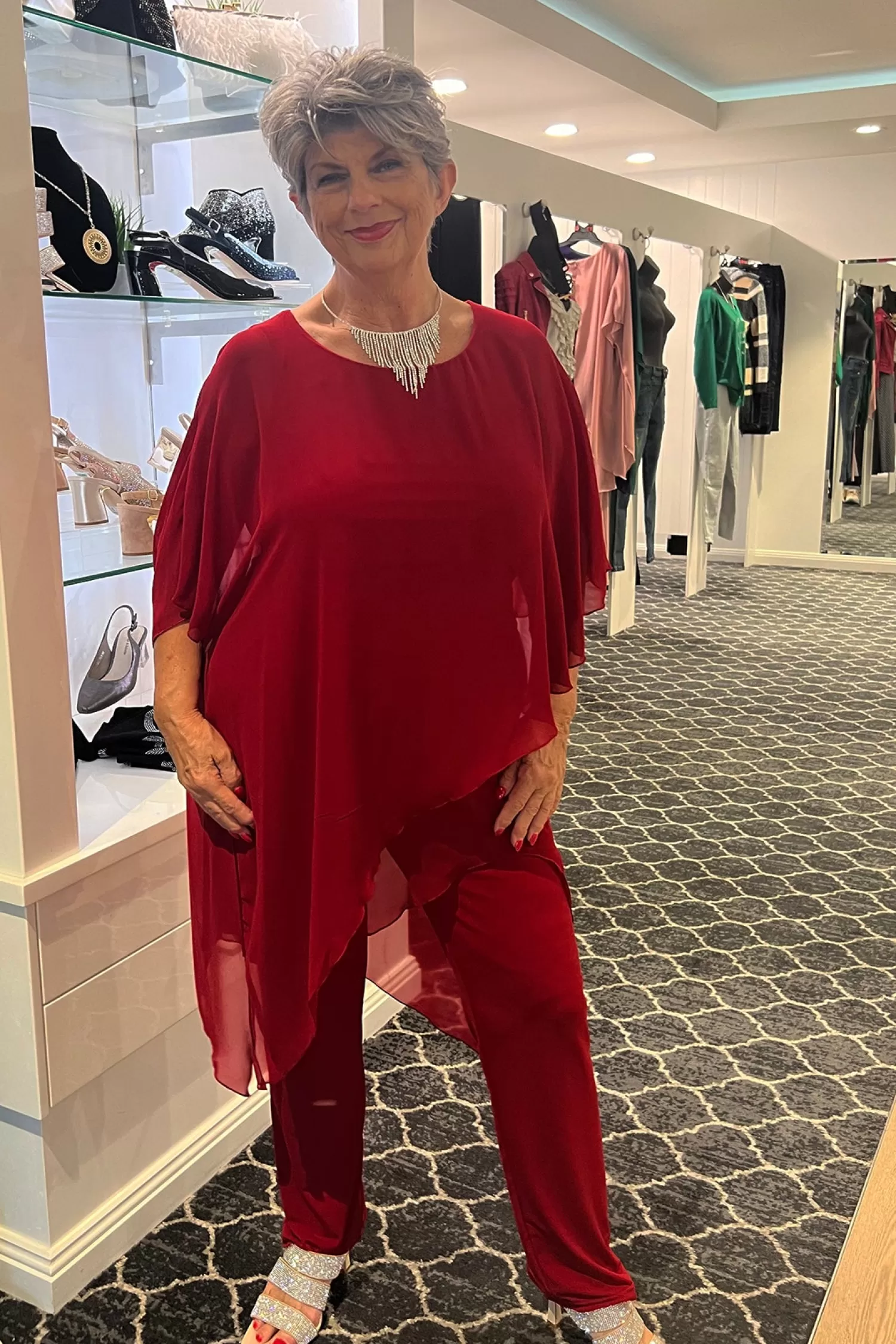 Sister sister Jumpsuits | Weddings & Events*Tilly Jumpsuit - Red - SIS1