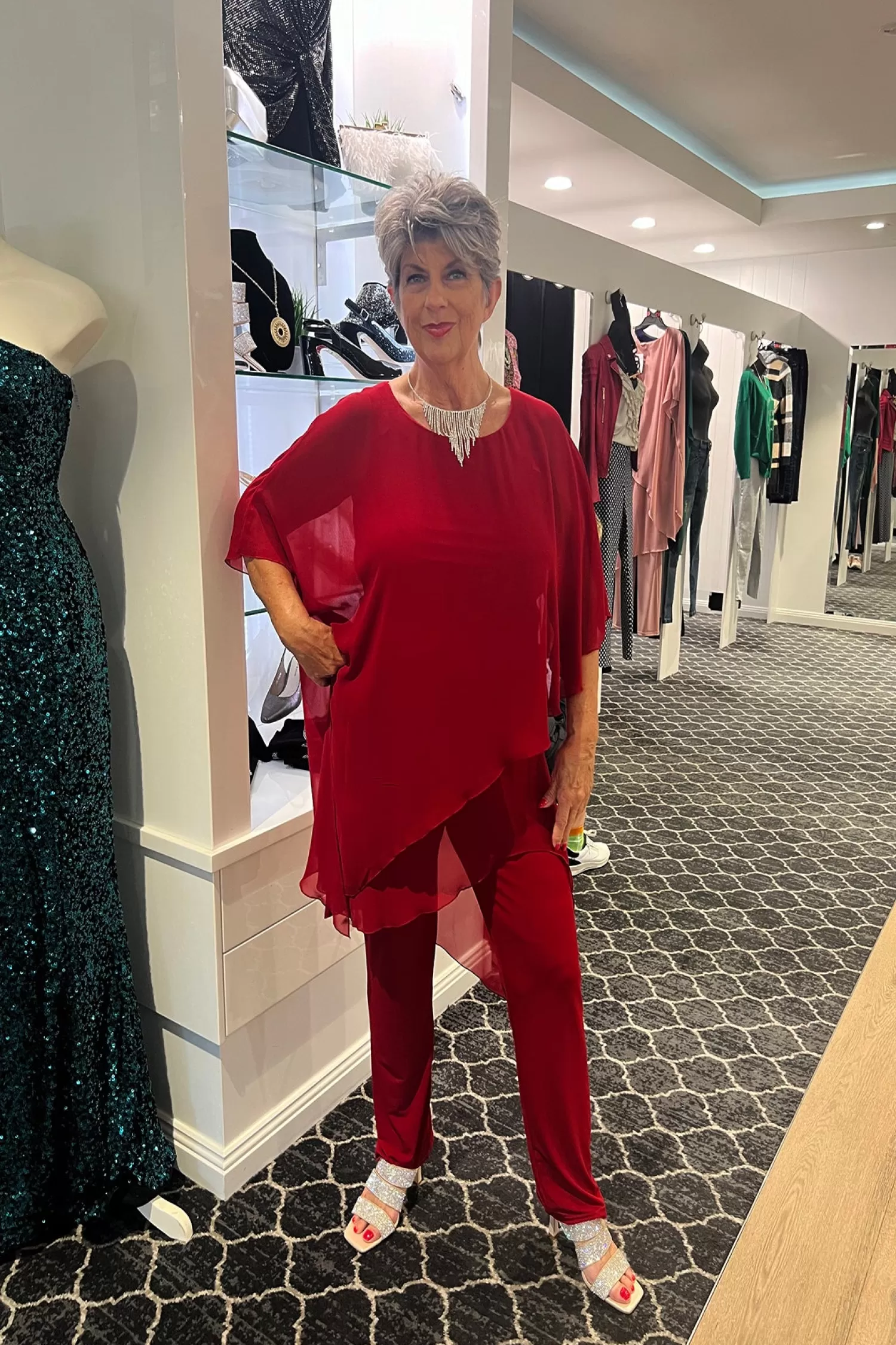 Sister sister Jumpsuits | Weddings & Events*Tilly Jumpsuit - Red - SIS1