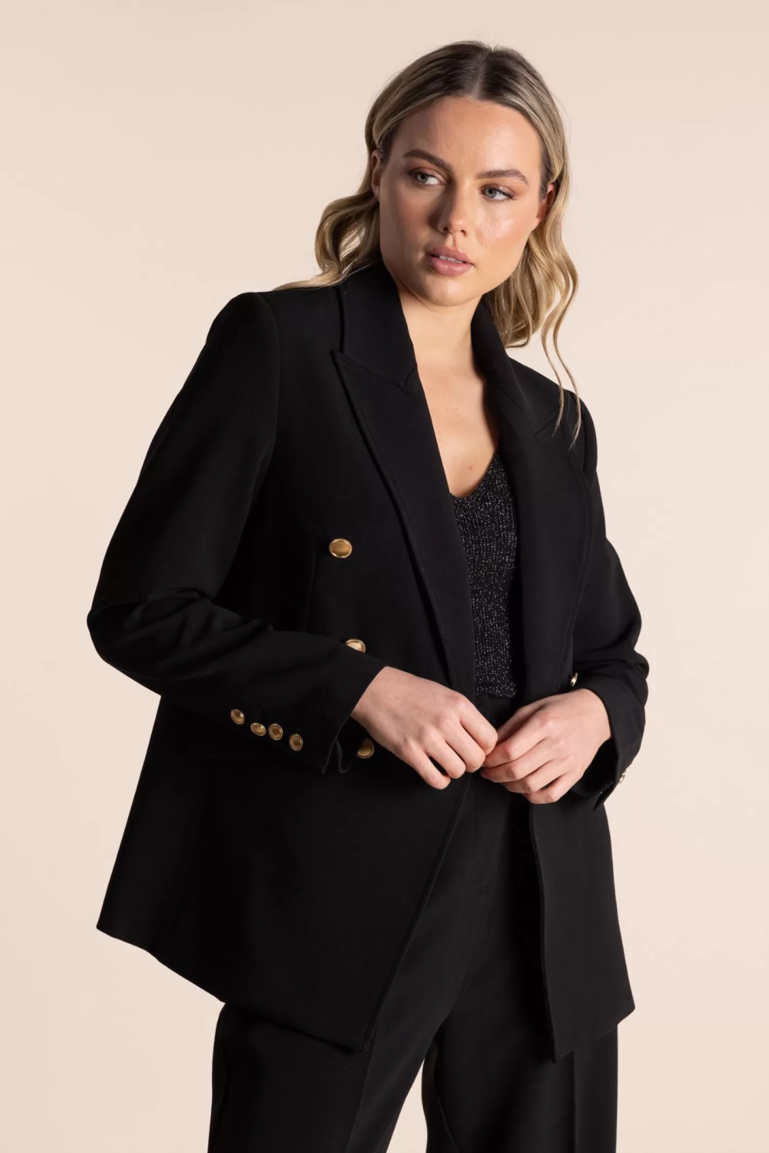 Two-T's Coats & Jackets*Trinity Blazer - Black - TT8