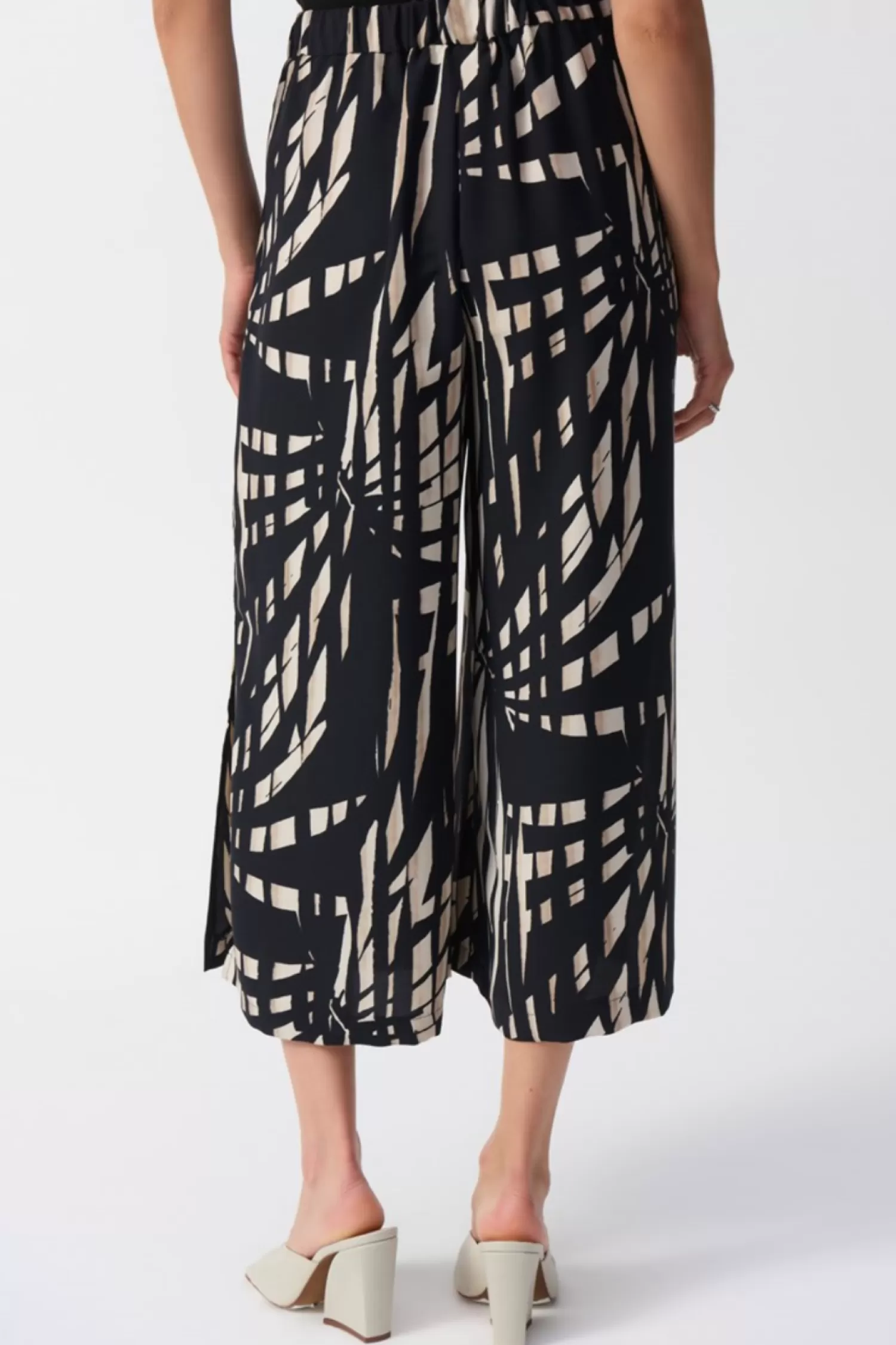 Joseph Ribkoff Ladies Pants*Tropical Print Culotte Pants - JR31