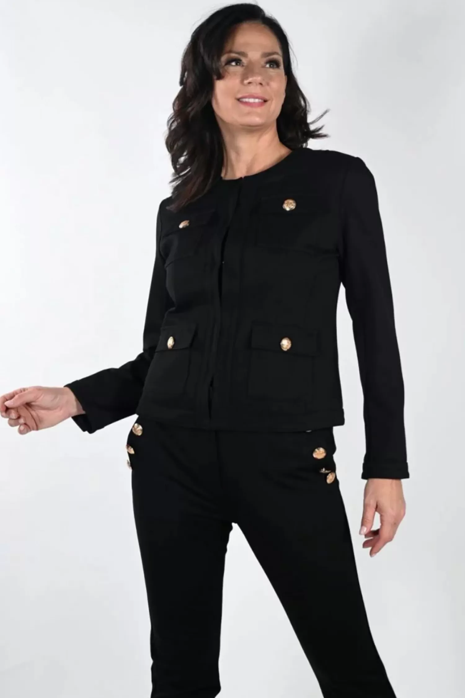 Frank Lyman Coats & Jackets*Vescade Jacket - Black - FL80
