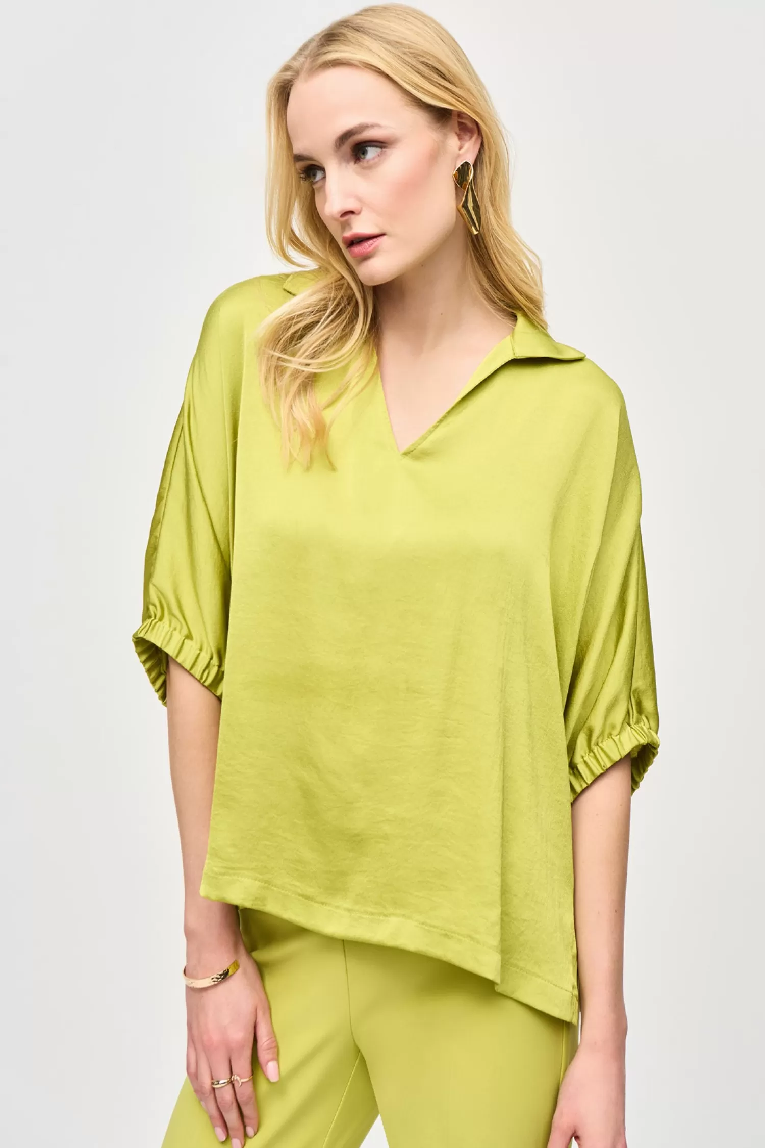 Joseph Ribkoff Shirts & Tops*Wasabi Boxy Top - JR21