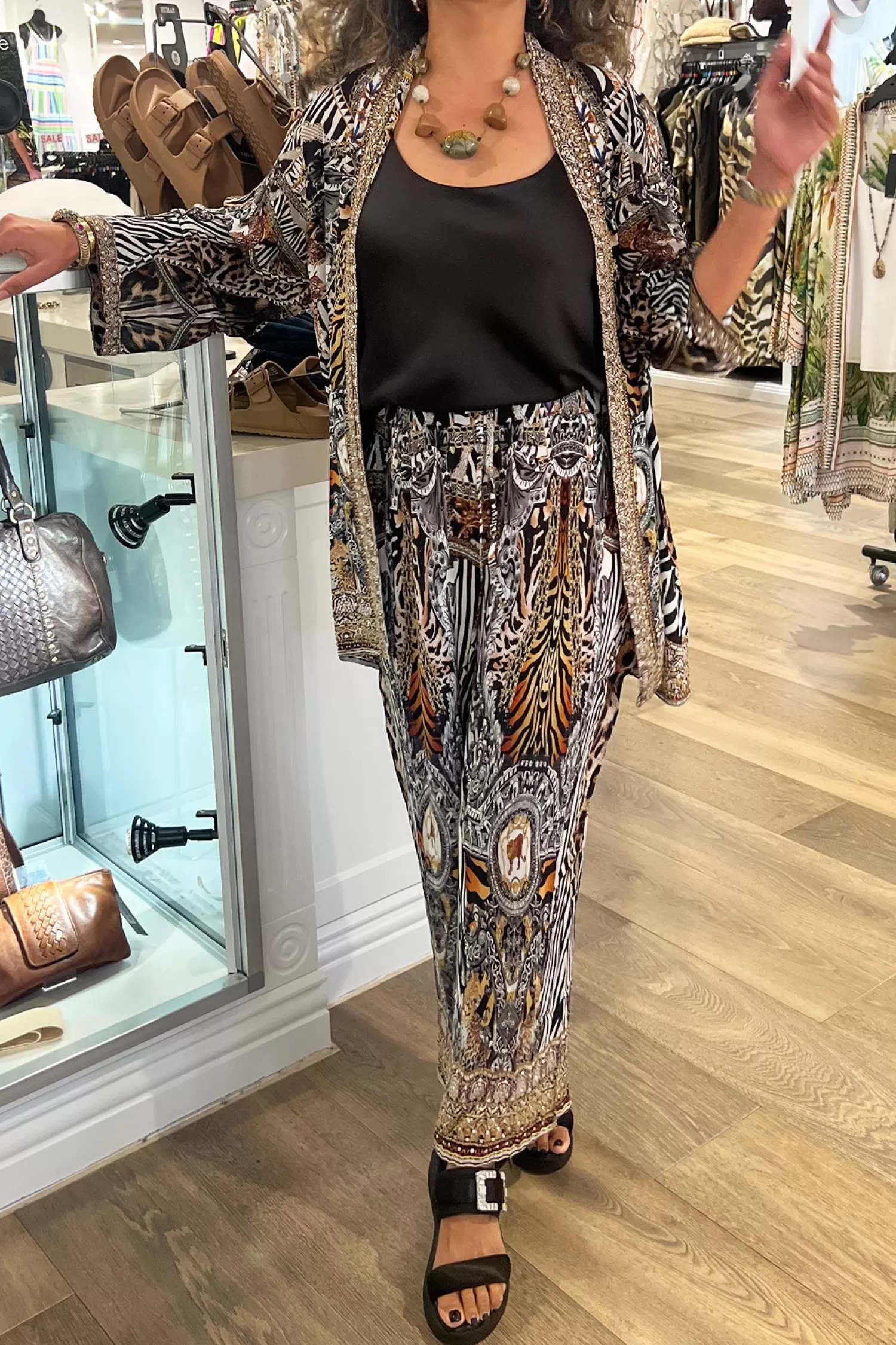 Fashion Spectrum Ladies Pants*Wild Leopard Pant - FS4