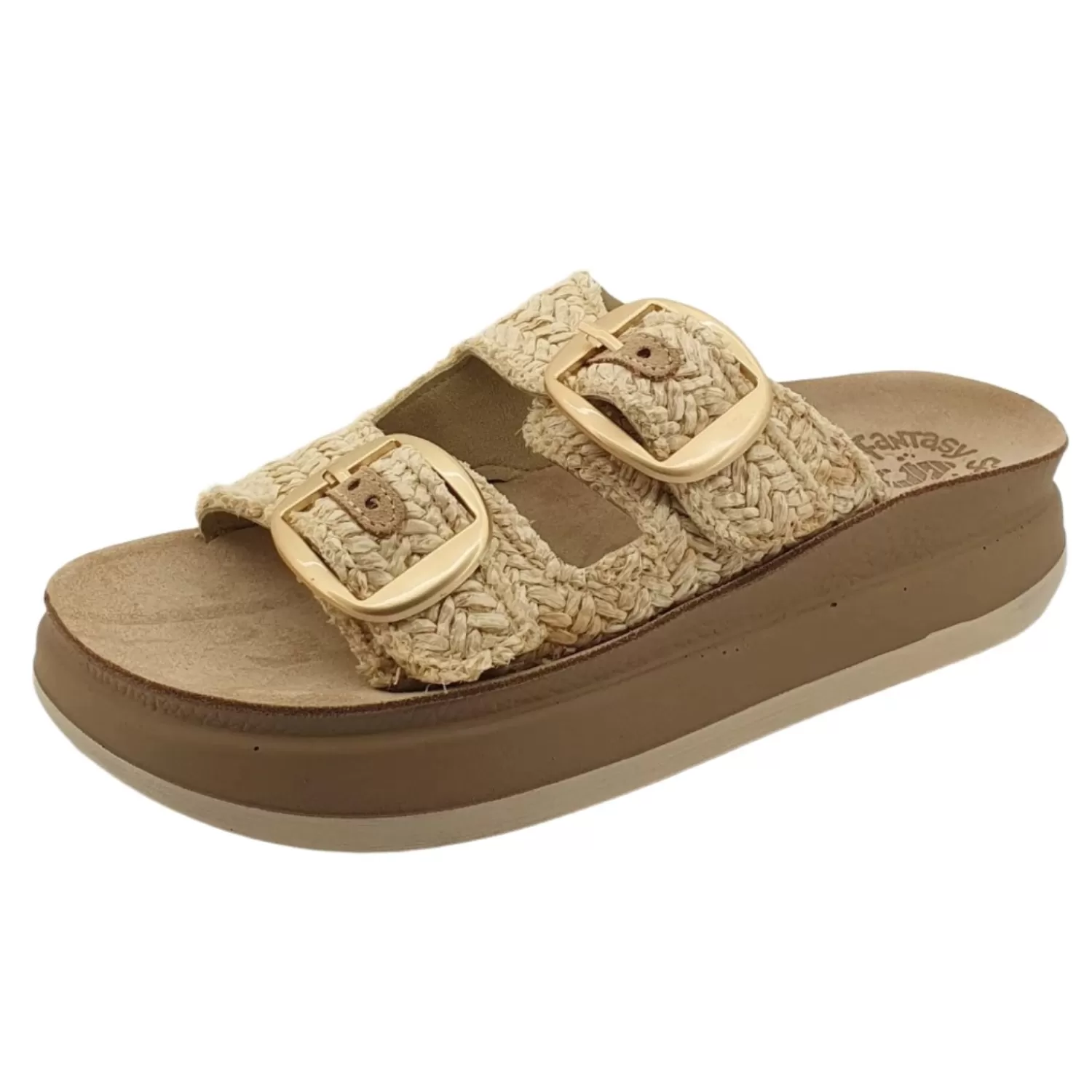 Fantasy Sandals Sandals*Zefi - Vanilla Raffia - FY6